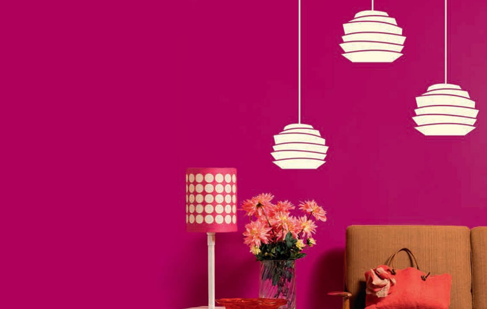 Glory glow stencil asian paints