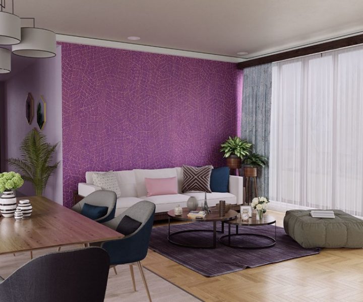 Asian Paints Royale Play - Criss Cross Texture 4