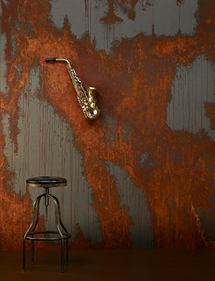 Asian Paints Royale Play Ironic Rust & Leafing - Perfect Imperfections