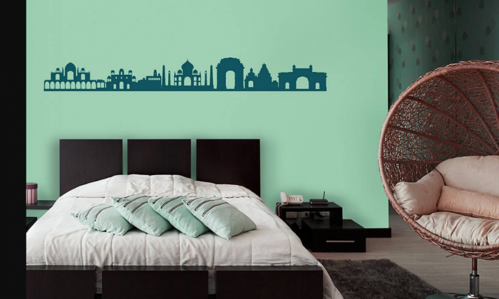 A taste of India stencil asian paints