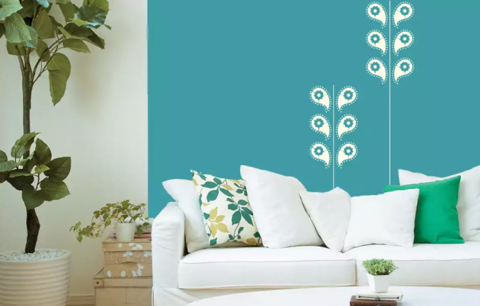 Zari | Stencil | House Painting and Decor