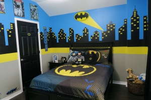 batman themed room by Yes Painter