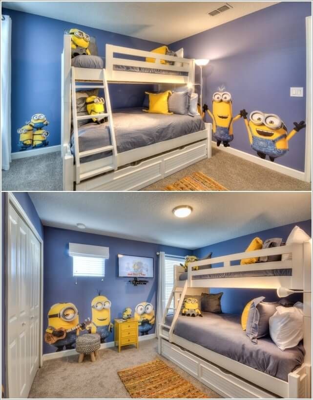 minions theme room by Yes Painter