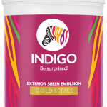 indigo exterior sheen emulsion gold series